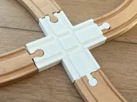Croisement pour circuit de train en bois — photo 2
