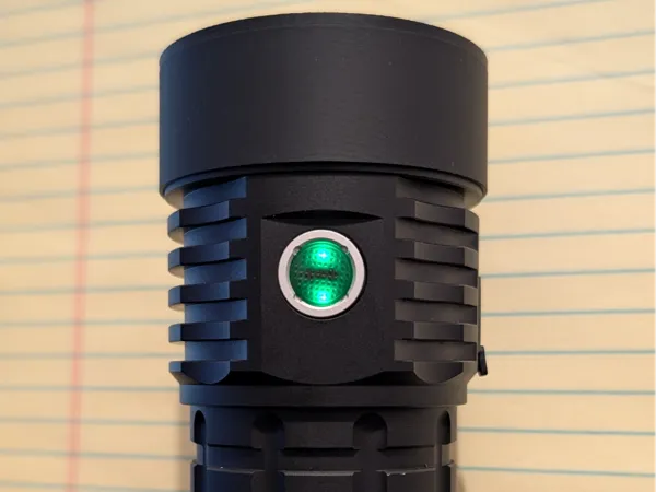 Cache d'objectif pour lampe Sofirn Q8+