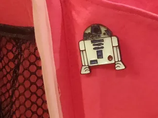 Droid "enamel" pins