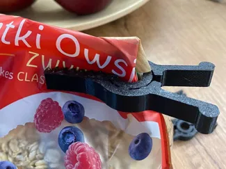 Bag clip for chips