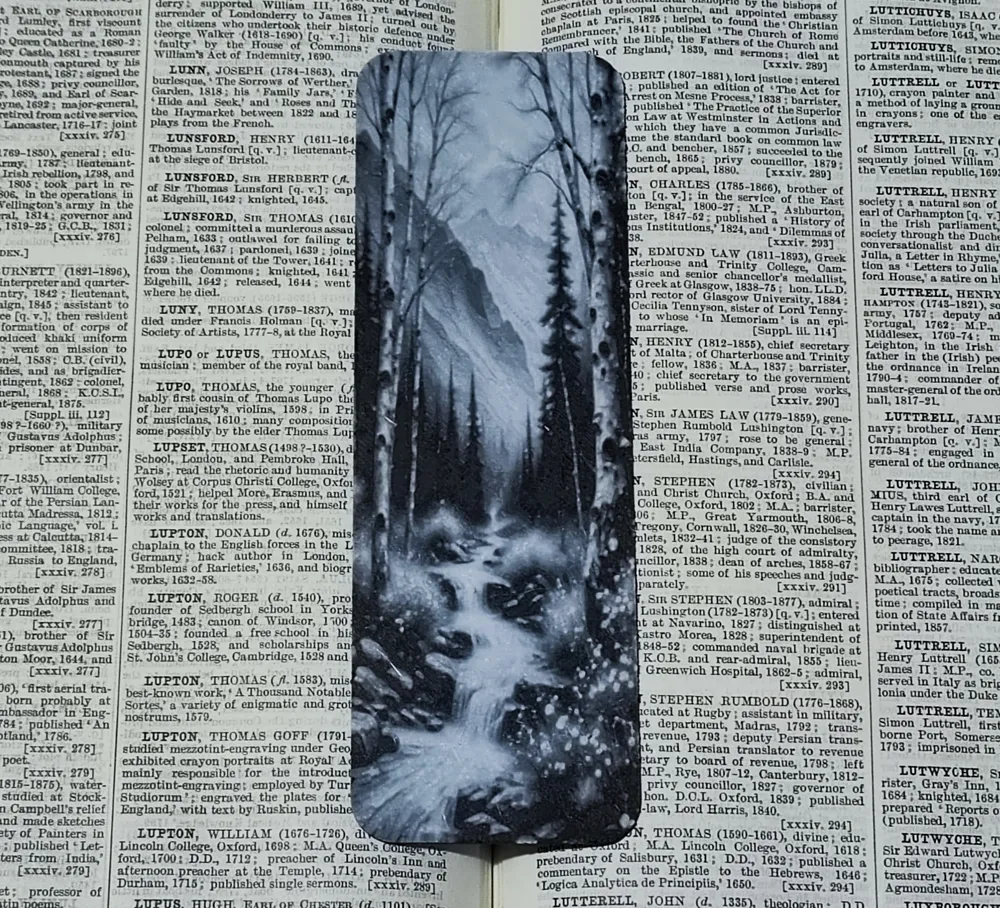 A River Runs Through It Bookmark - 2 Color - Free 3D Print Model ...