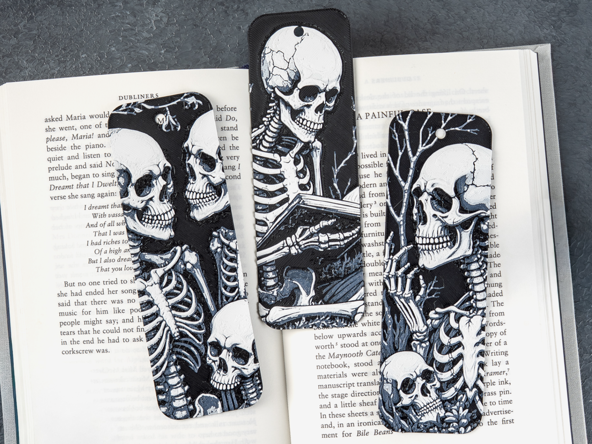 Skeleton Bookmarks