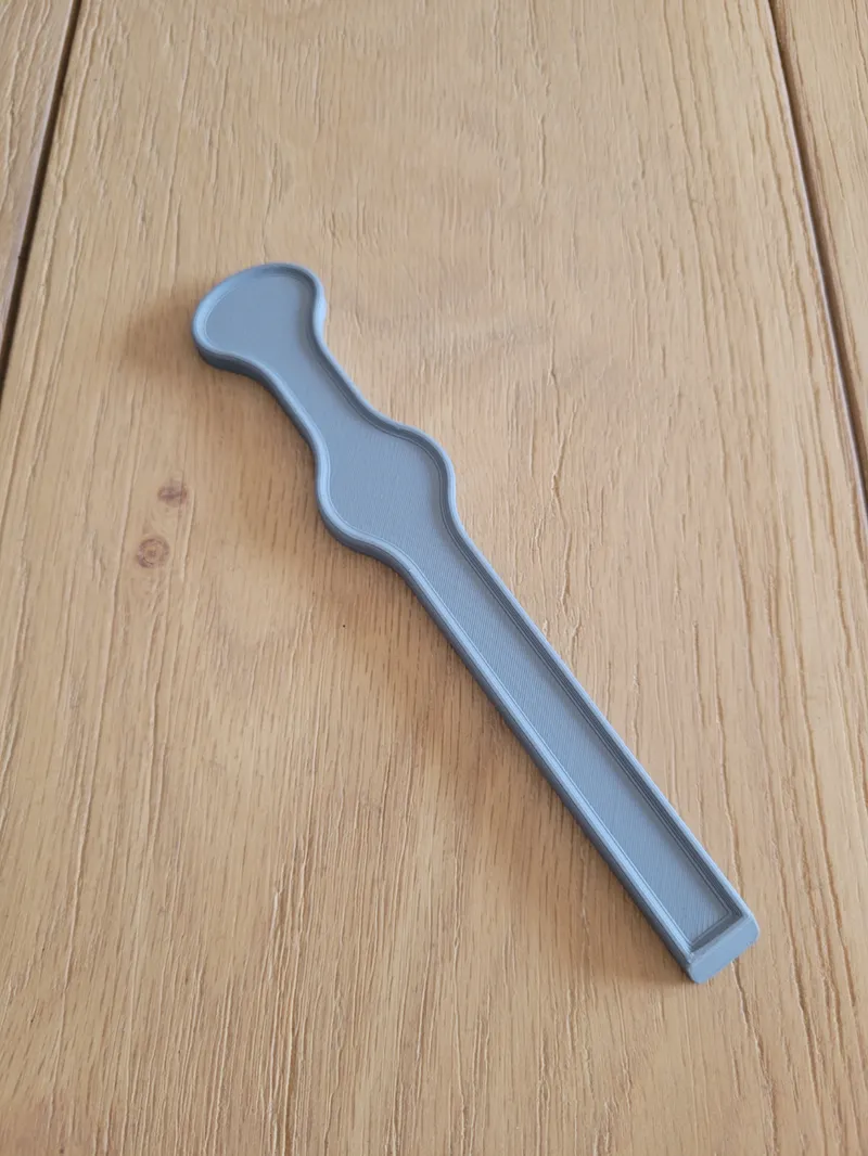 Nespresso milk shaker cleaner/scraper