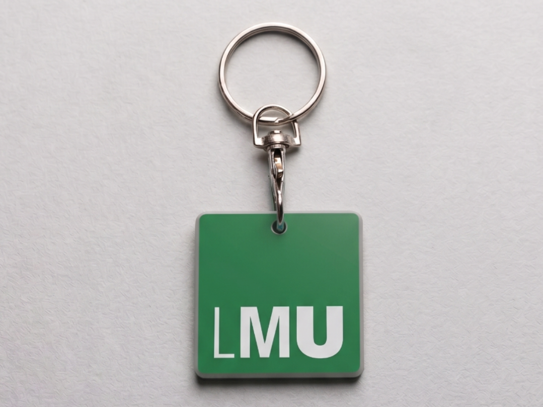 LMU München Schlüsselanhänger (zweifarbig)