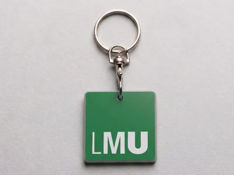 LMU München Schlüsselanhänger (zweifarbig)