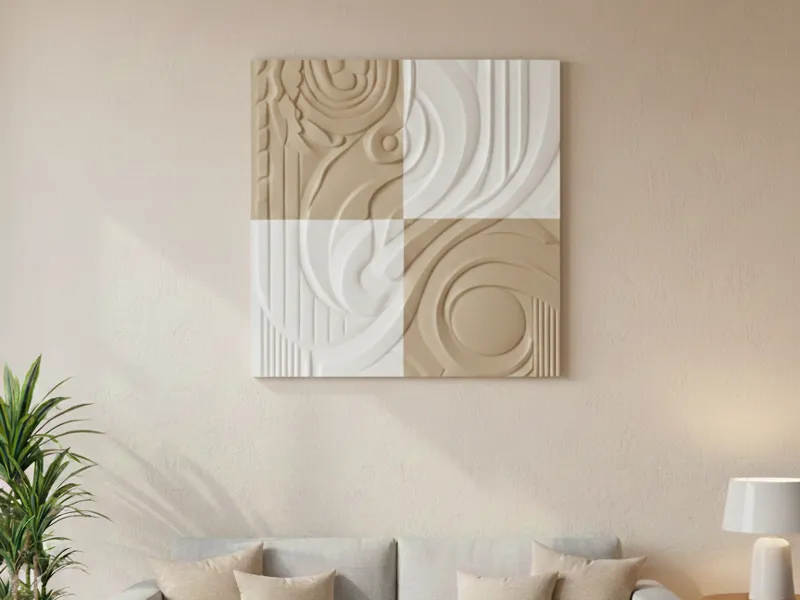 Cuadro decorativo rustico moderno