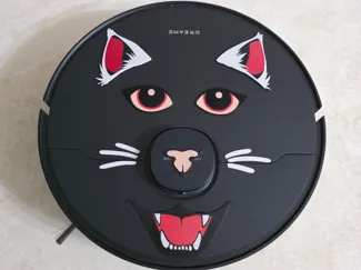 Vacuum robot cat mouth 2D
