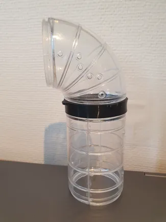 Hamster tube connector