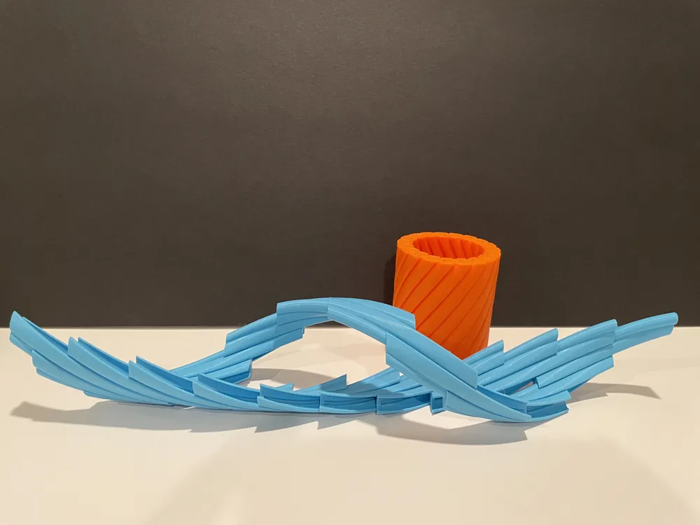 Özel Tasarım Dönen Çiçek Süs Biblo Dekoratif Koleksiyonluk Hediye