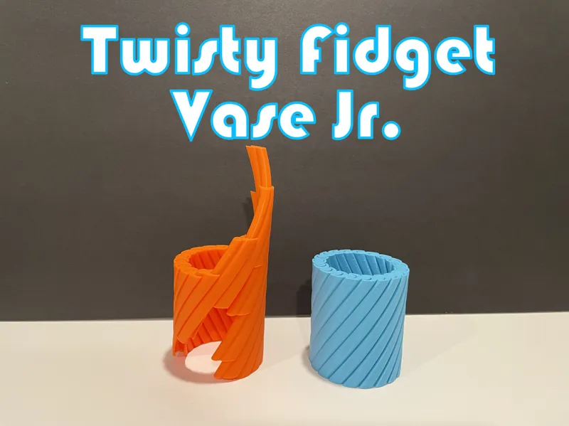 Twisty Fidget Vase Jr.