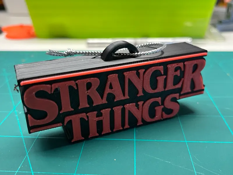Stranger Things Christmas Ornament