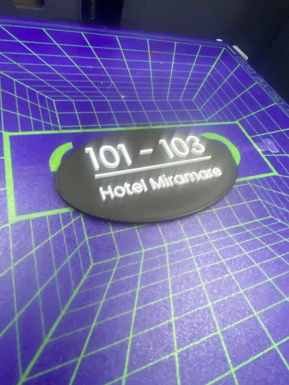 Parametric Sign noams Multipurpose Parametric Customized 3D Sign - Free 3D Print Model ...