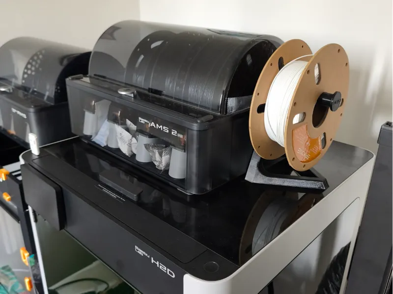 H2D Top Spool Holder - Sides/Back of AMS