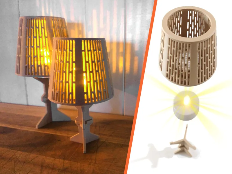 Mini Tea-Light Lamp (candle holder) - LeCruq