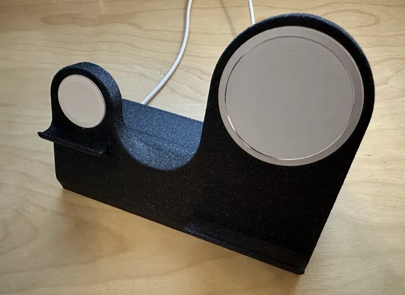iPhone and Apple Watch Stand with changers