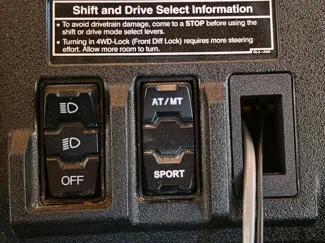 Honda Pioneer Large Switch Adapter