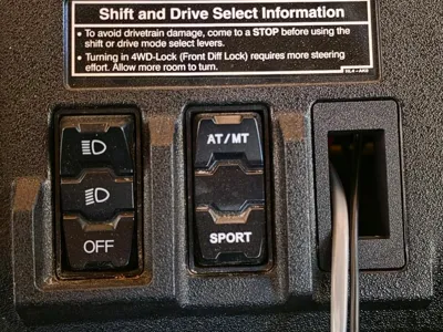 Honda Pioneer Large Switch Adapter