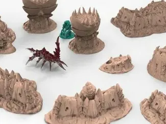 Tyranid Terrain WH40k scale