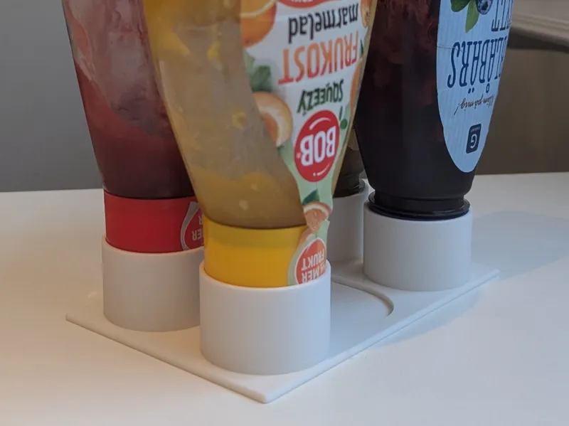 BOB Squeezy Bottle Holder – Fits IKEA Frysa Fridge