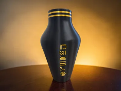 Vase with Egyptian signs