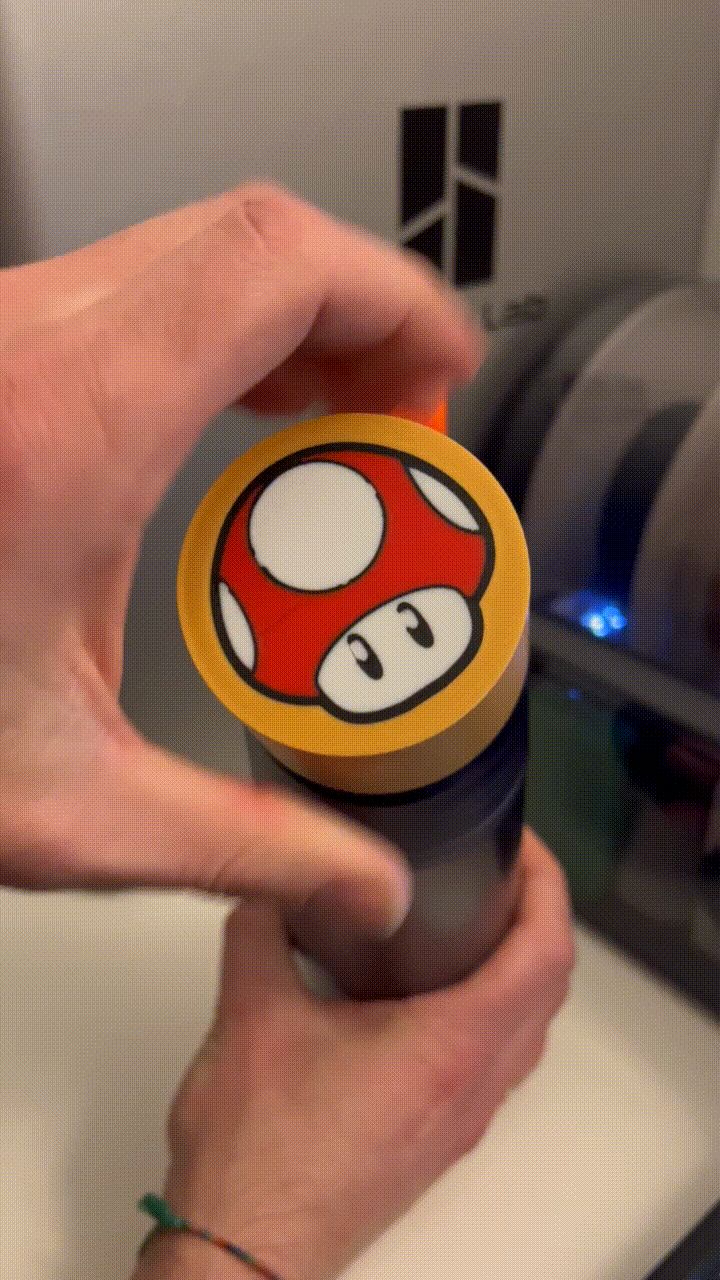 Air up bottle cover Super mario