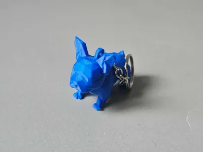 French bulldog Figure - 3D Puppy / Miniature Pet 