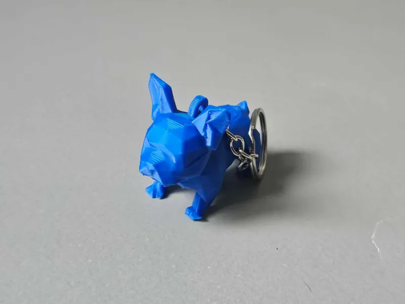 French bulldog Figure - 3D Puppy / Miniature Pet 