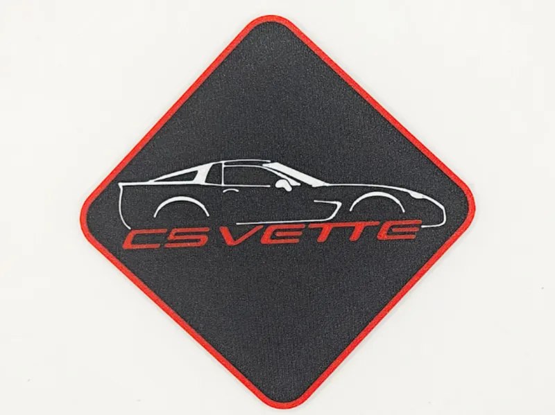 Corvette C5 Silhouette Coasters