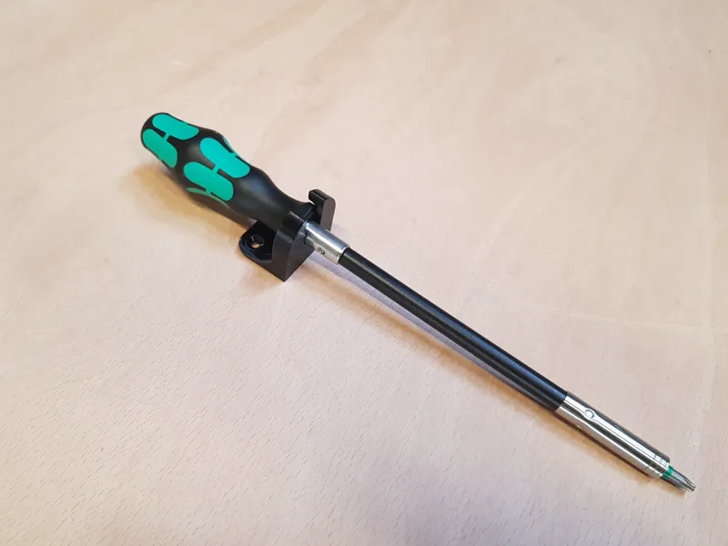 wall mount for WERA screw driver 393S
