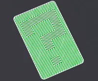 Carte point d'interrogation à illusion d'optique — photo 4