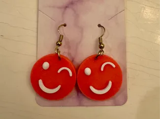 Smiley Face Earrings