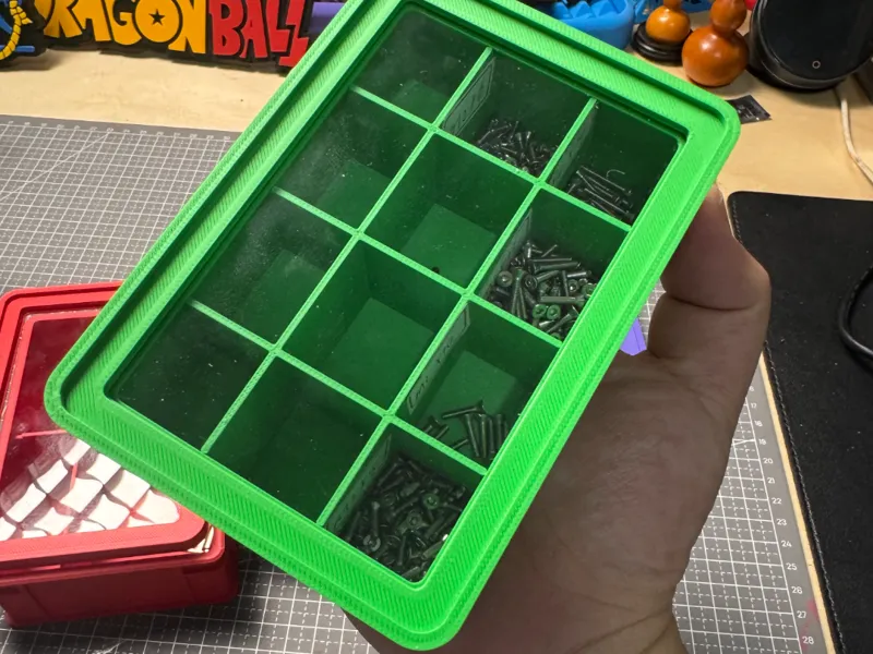 零件盒也可以叠叠乐，3d打印物料盒升级款，3d打印零件盒