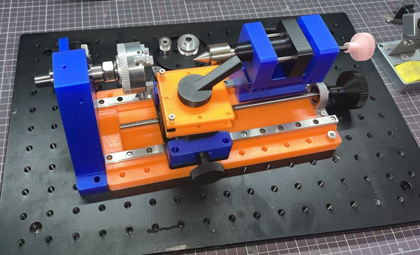 Miniatura 2 do modelo 3D 迷你小车床V2