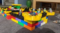 Pièces de château compatibles Lego et Duplo — photo 2