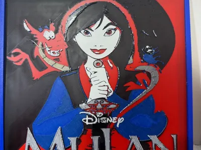 Mulan quadro