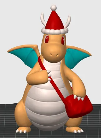 Dragonite christmas