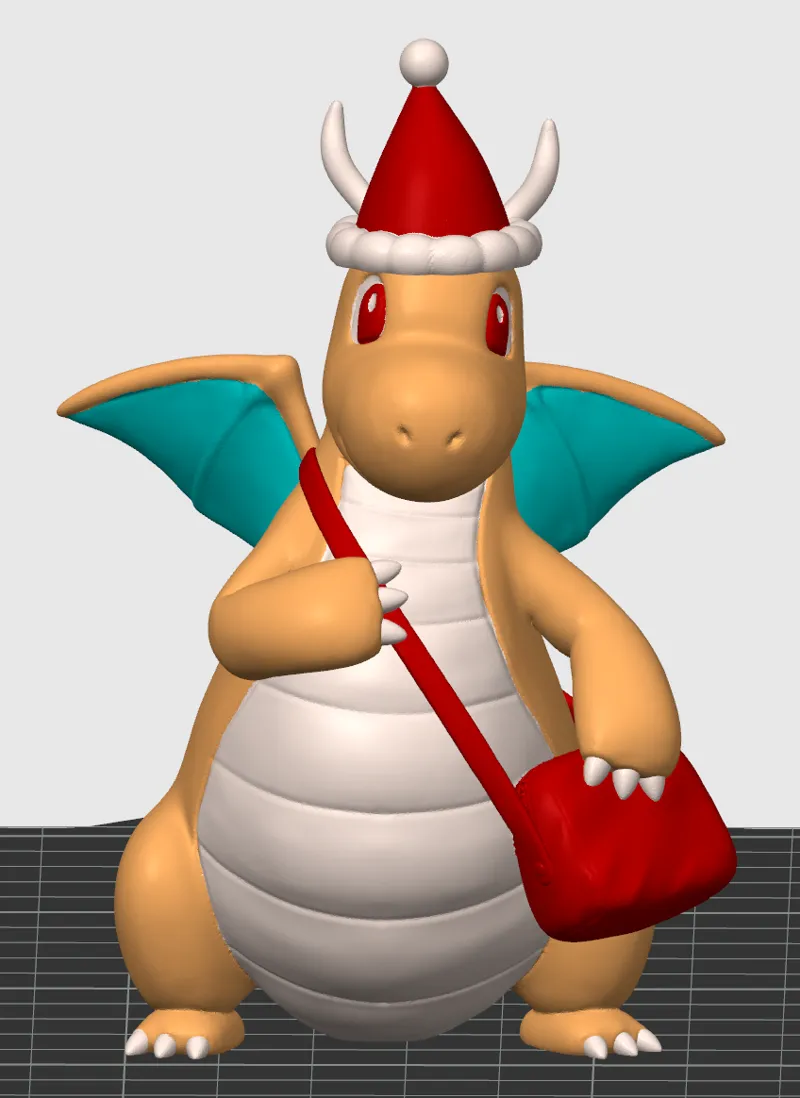 Dragonite christmas