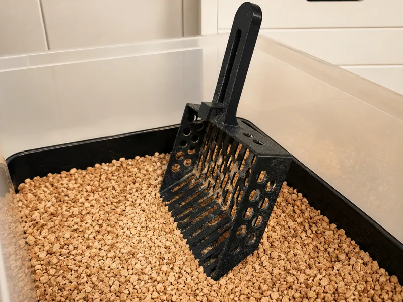 Cat Litter Scoop Remix - Longer Handle with Hook