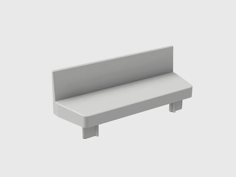 Window Bottom cover / plug - spare part