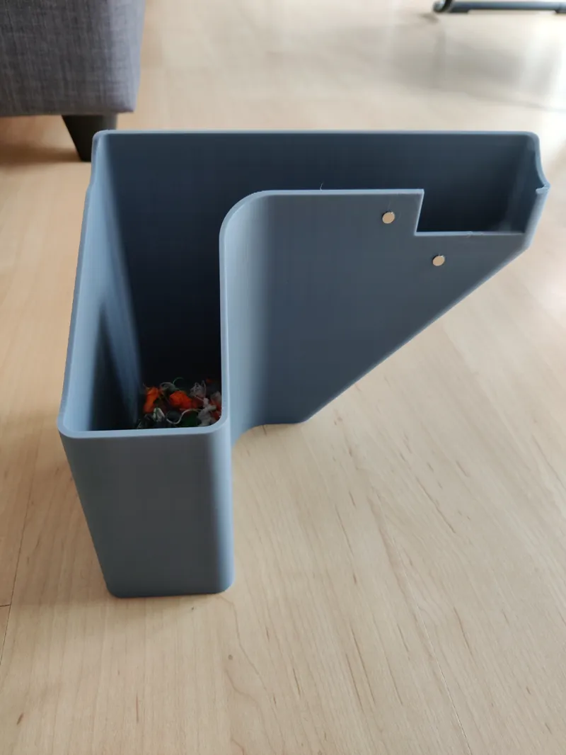 BambuLab poop chute with magnet holes