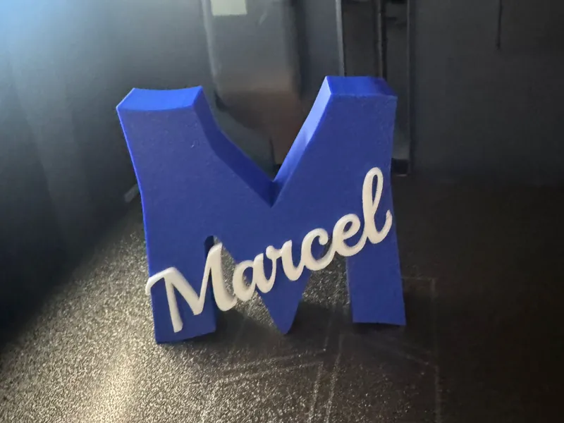 Stand Deko Name Marcel