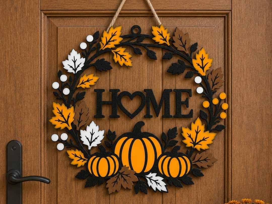 Halloween door decoration - 1