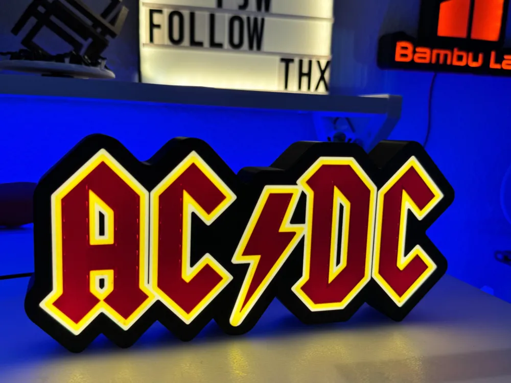 AC/DC Led Lamp / ACDC lamp by 3dprint.pjw - MakerWorld