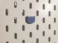 Cat head shape pin