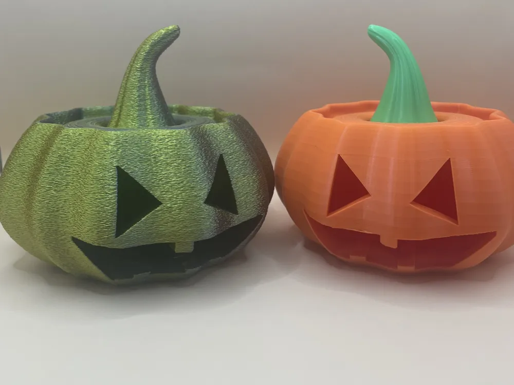 Glowing Halloween Pumpkin - Free 3D Print Model - MakerWorld