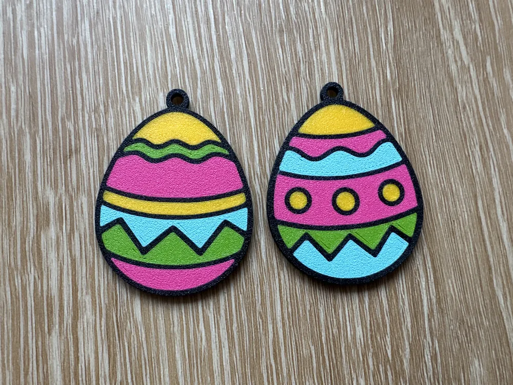 Easter Egg Ornament - Free 3D Print Model - MakerWorld