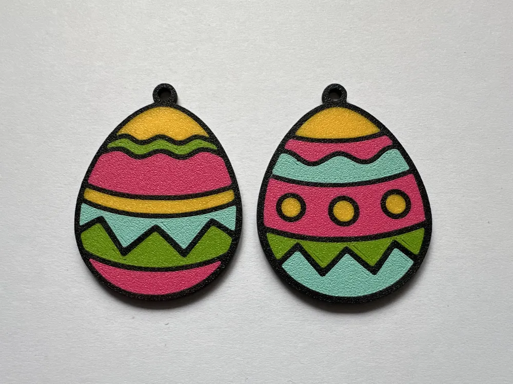 Easter Egg Ornament - Free 3D Print Model - MakerWorld