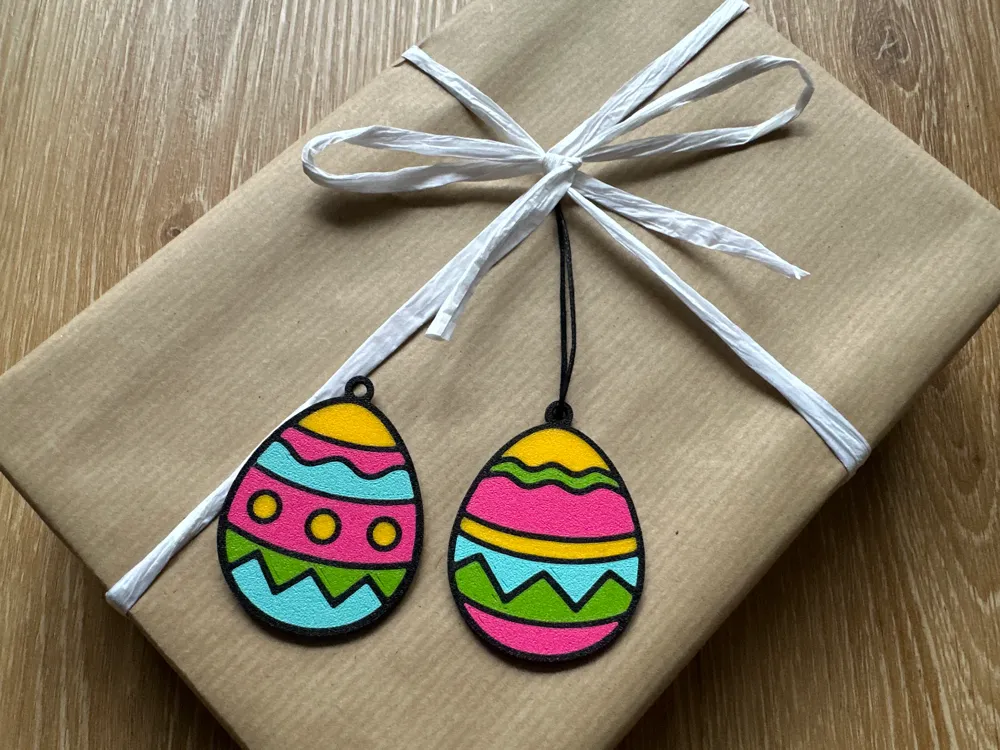 Easter Egg Ornament - Free 3D Print Model - MakerWorld