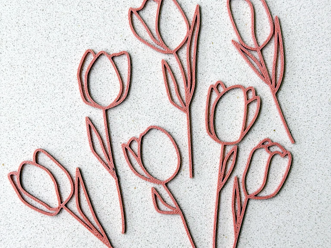 BloomFrame - Tulips - Floral Set