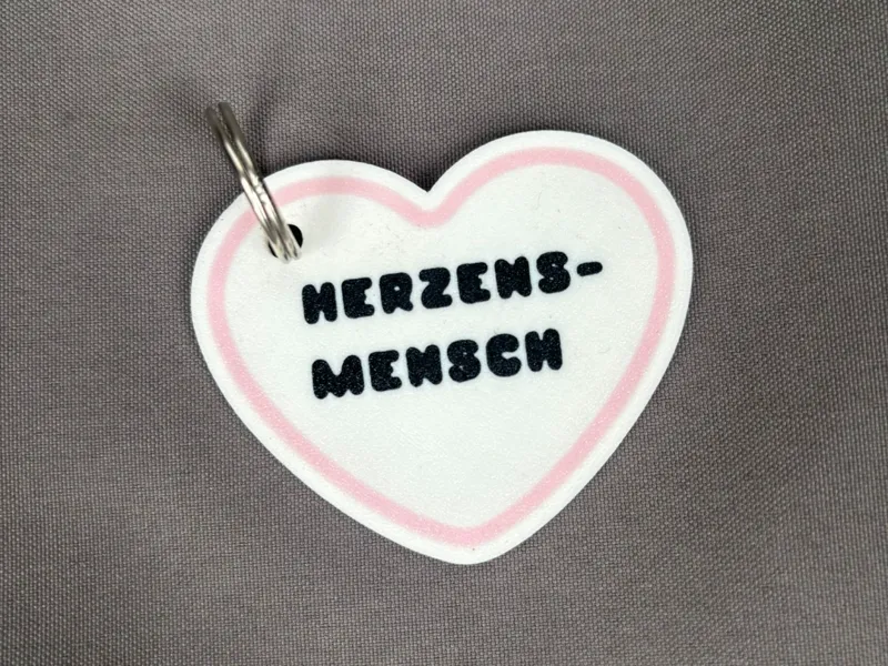 Herzensmensch Schlüsselanhänger